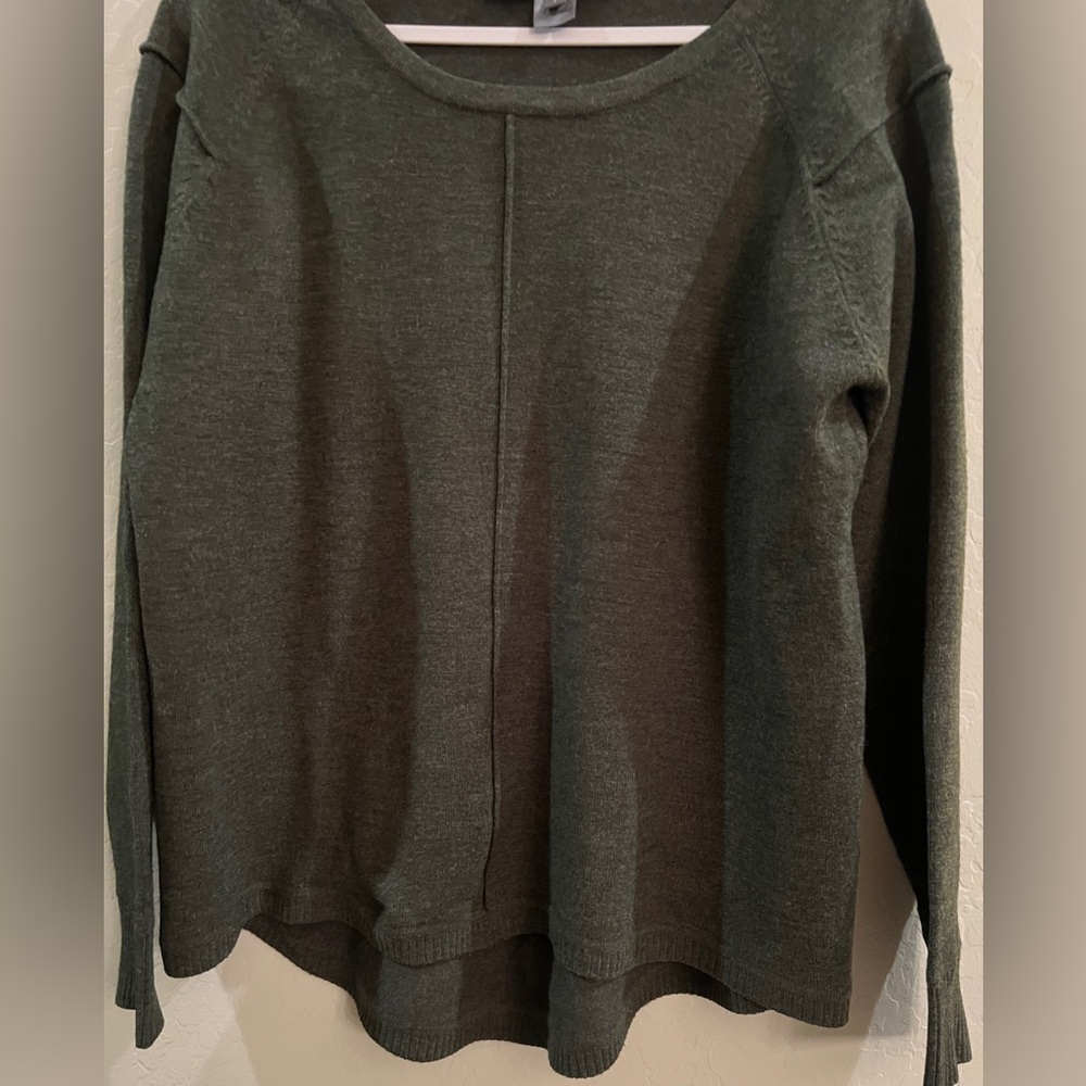 French Connection Large Gray Pullover Sweater - image 7